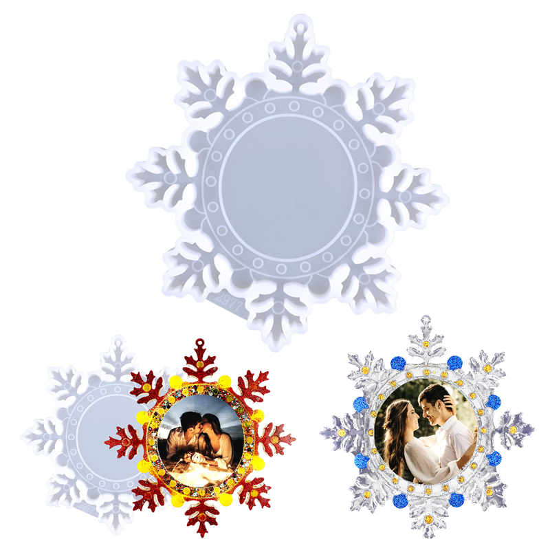 Resin Art Photo Frame - Christmas Photo Picture Frame Epoxy Resin