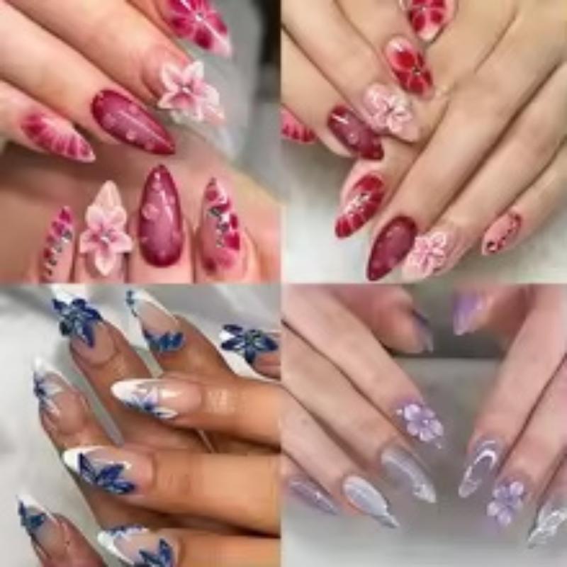 Resin Art Using Flowers - Silicone 3D Hibiscus Flower Nail Mold