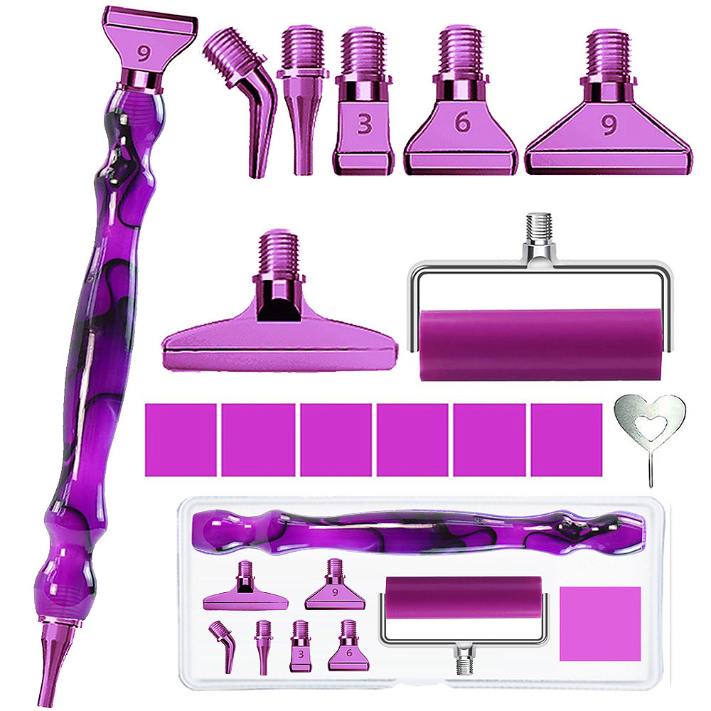 Resin Art Set - Diamond painting pen accessory tool set,