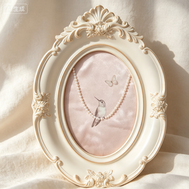 Resin Art Photo Frame - French Vintage Wall Photo Frame Art