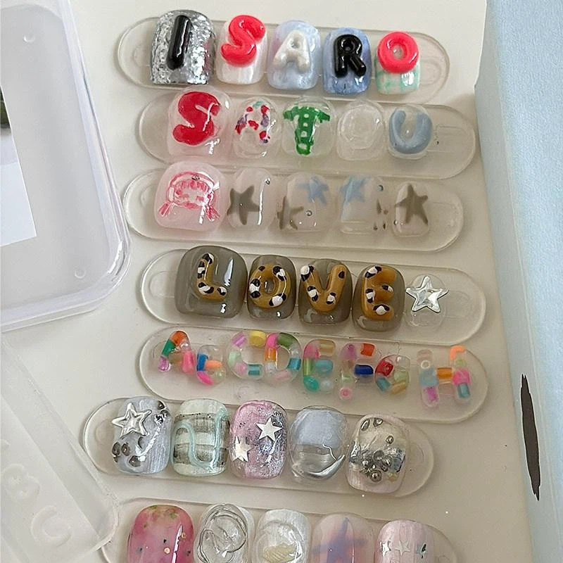 Silicone Alphabet Nail Art Mol - Resin Art Templates Free recension och pris