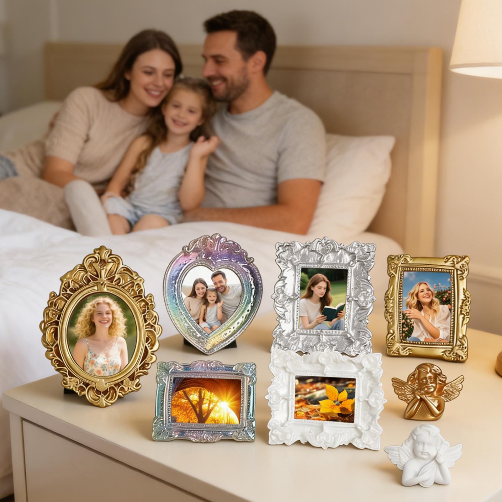 9 Pcs Miniature Picture Frame  - Resin Art Photo Frame recension och pris
