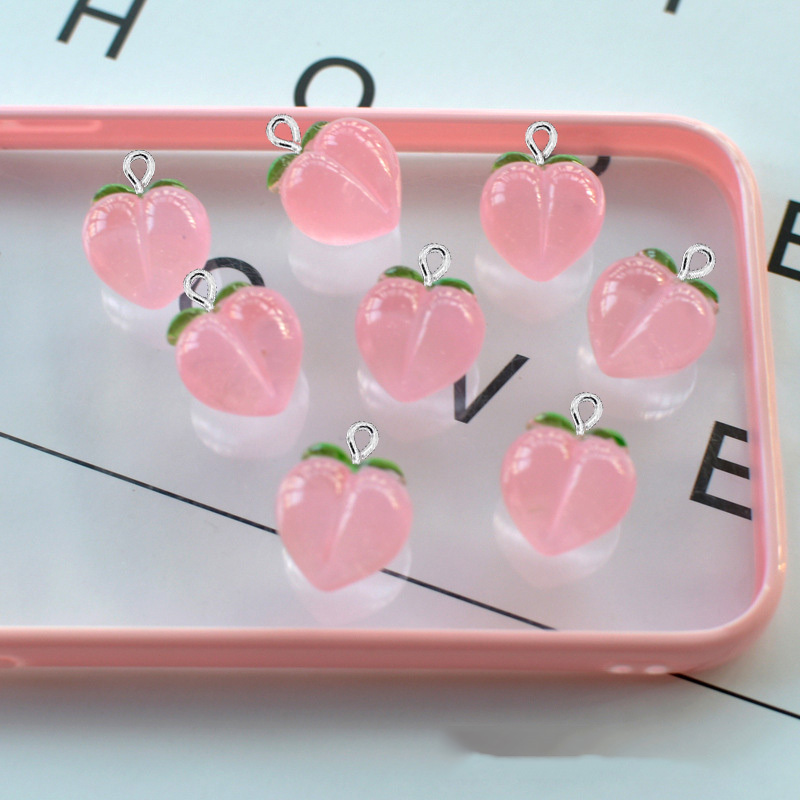10Pcs New Transparent Peach Fl - Resin Art Jewelry Kit recension och pris