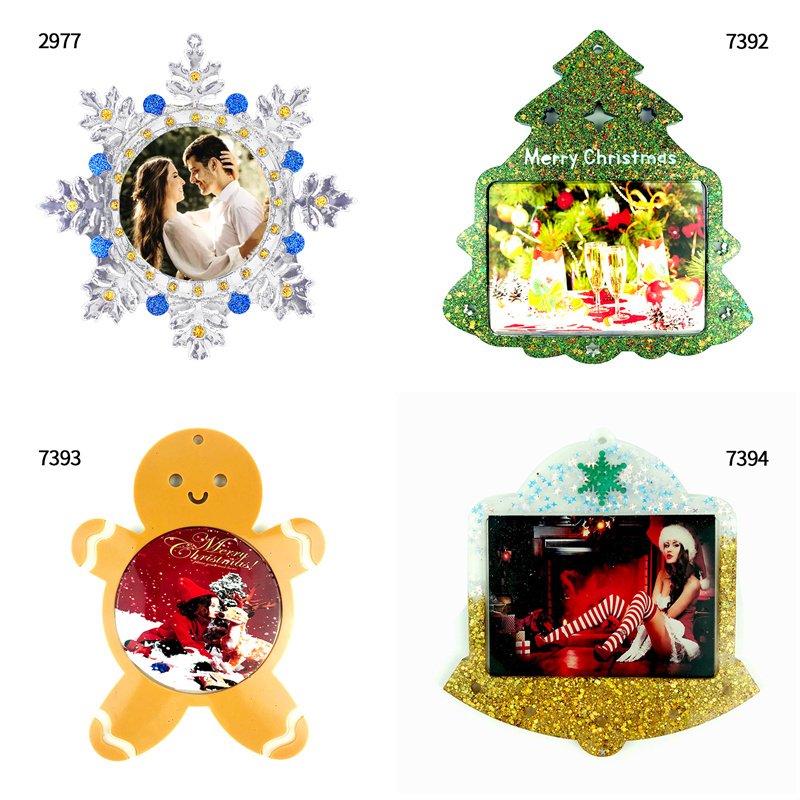 Christmas Photo Picture Frame  - Resin Art Photo Frame recension och pris