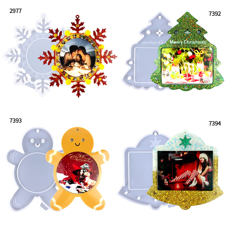 Christmas Photo Picture Frame  - Resin Art Photo Frame recension och pris