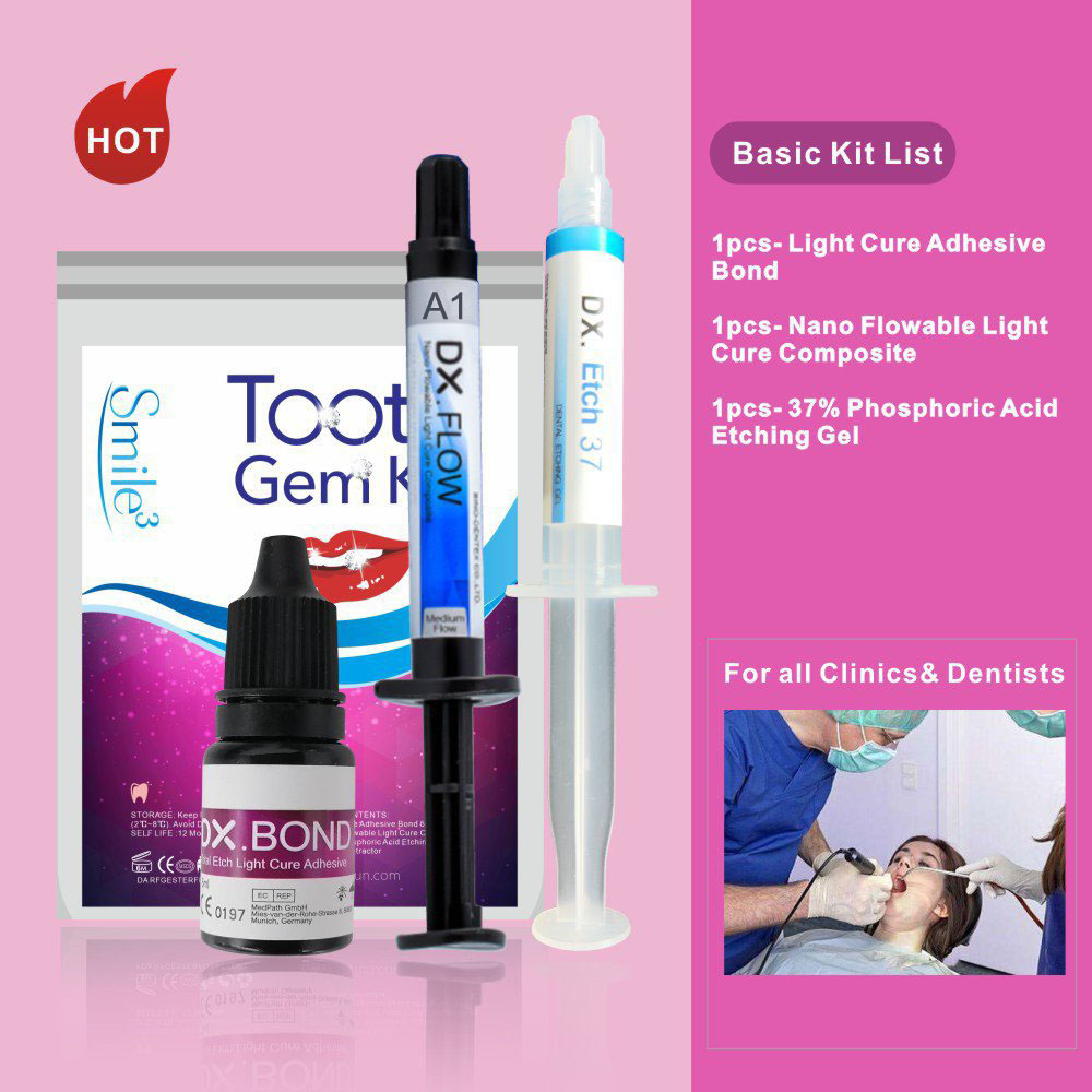 Professional DIY Tooth Gem Kit - Resin Art Set recension och pris