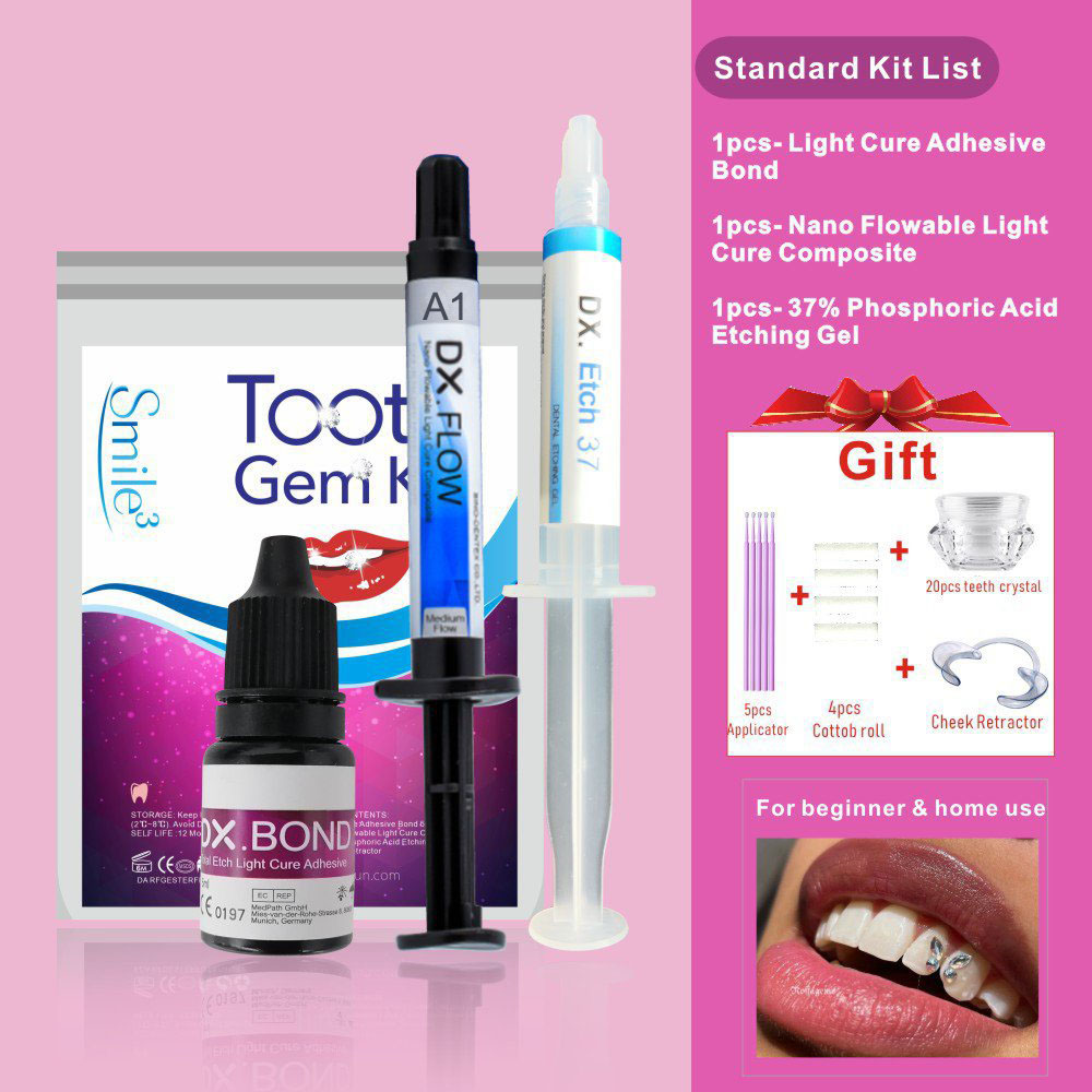 Professional DIY Tooth Gem Kit - Resin Art Set recension och pris