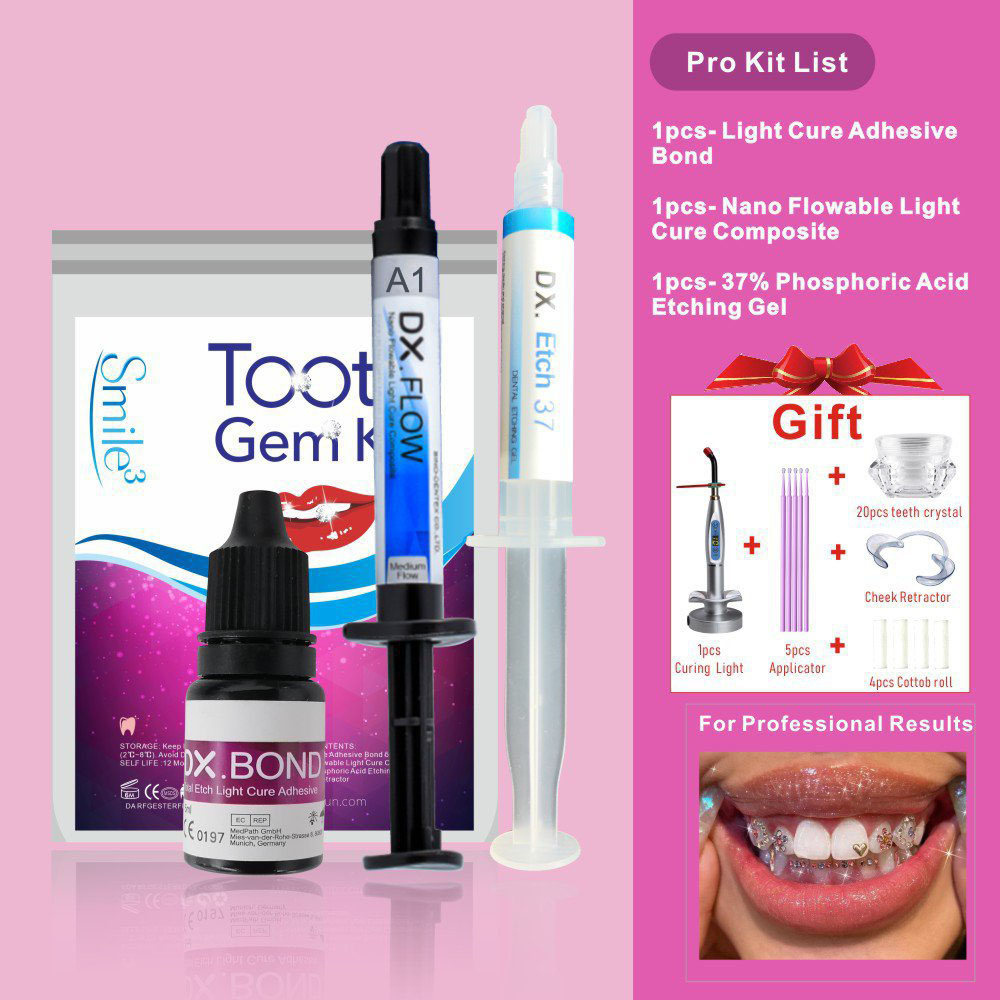 Professional DIY Tooth Gem Kit - Resin Art Set recension och pris