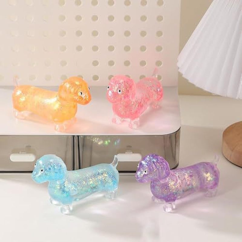 Glitter Dachshund Soft Stretch - Resin Art And Deco recension och pris