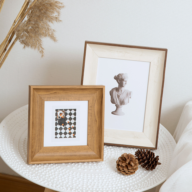 Minimalist Square Photo Frame  - Resin Art Photo Frame recension och pris