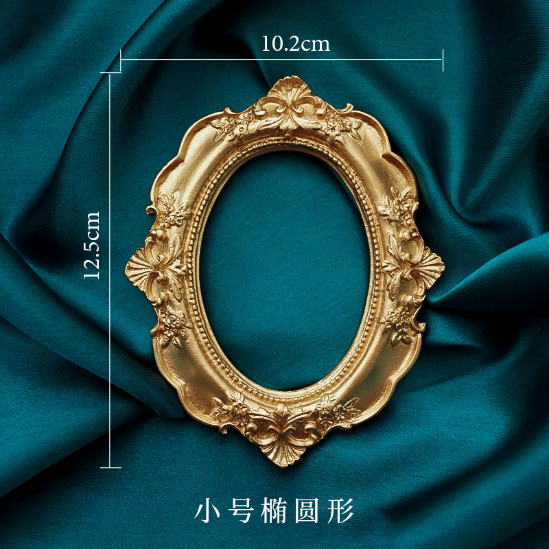 Golden Retro Photo Frame Nail  - Resin Art Photo Frame recension och pris