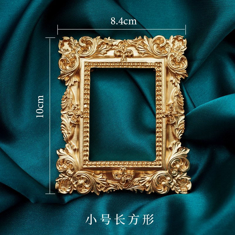Golden Retro Photo Frame Nail  - Resin Art Photo Frame recension och pris