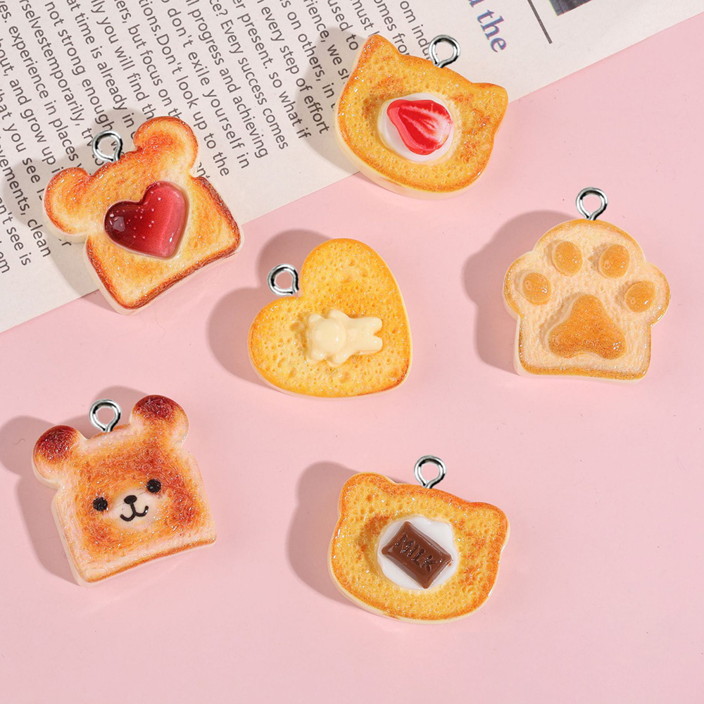 10pcs Heart Bear Cat Animal Sh - Resin Art Jewelry Kit recension och pris