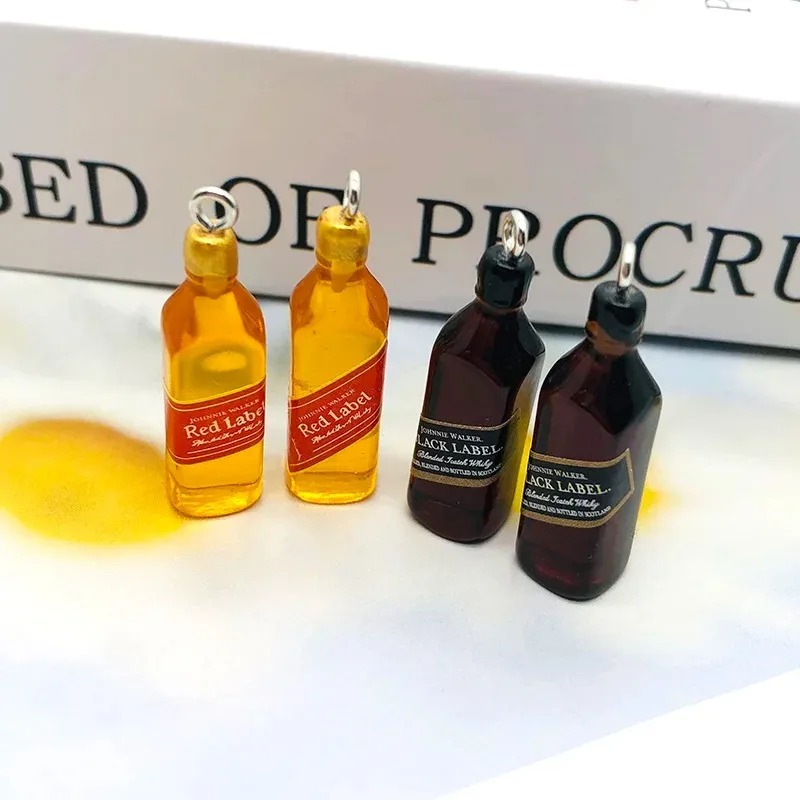 10Pcs Tiny Wine Bar Bottle Res - Resin Art Jewelry Kit recension och pris