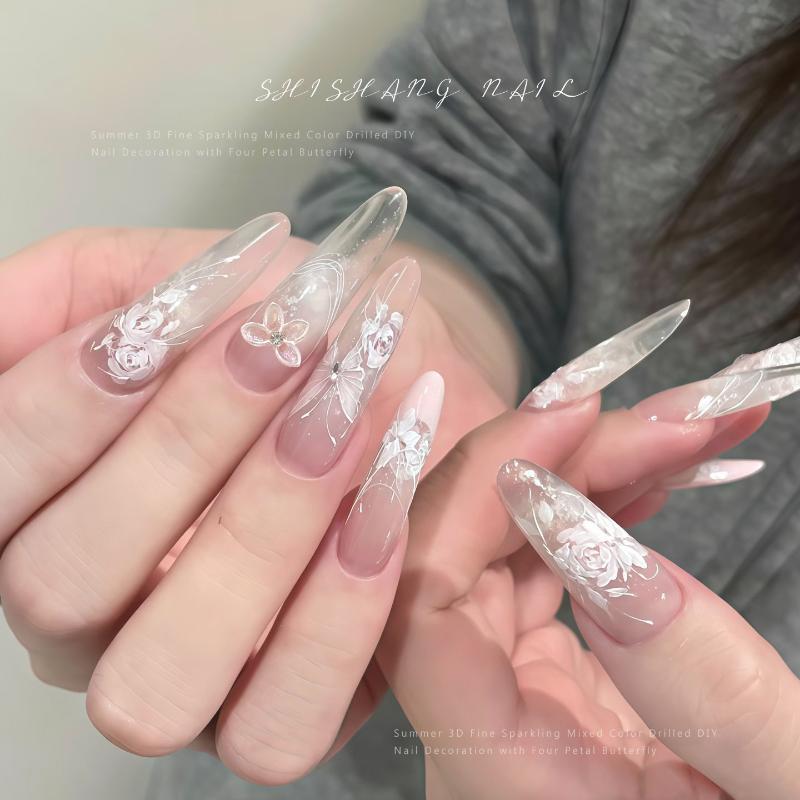 30Pcs For DIY Nail Art And Nai - Resin Art Using Flowers recension och pris