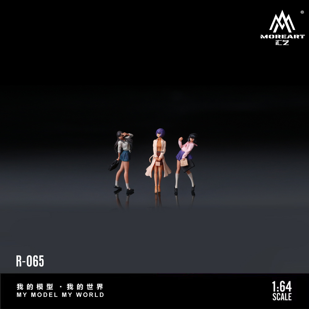 More Art 1:64 Dynamic Girl Dol - Resin Art Set recension och pris