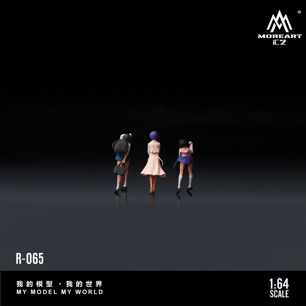 More Art 1:64 Dynamic Girl Dol - Resin Art Set recension och pris