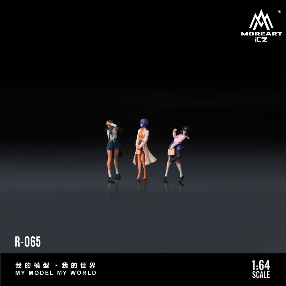 More Art 1:64 Dynamic Girl Dol - Resin Art Set recension och pris