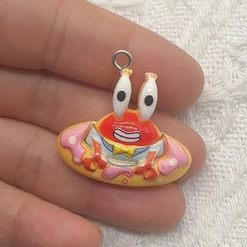 10pcs cartoon resin pendant, D - Resin Art Jewelry Kit recension och pris