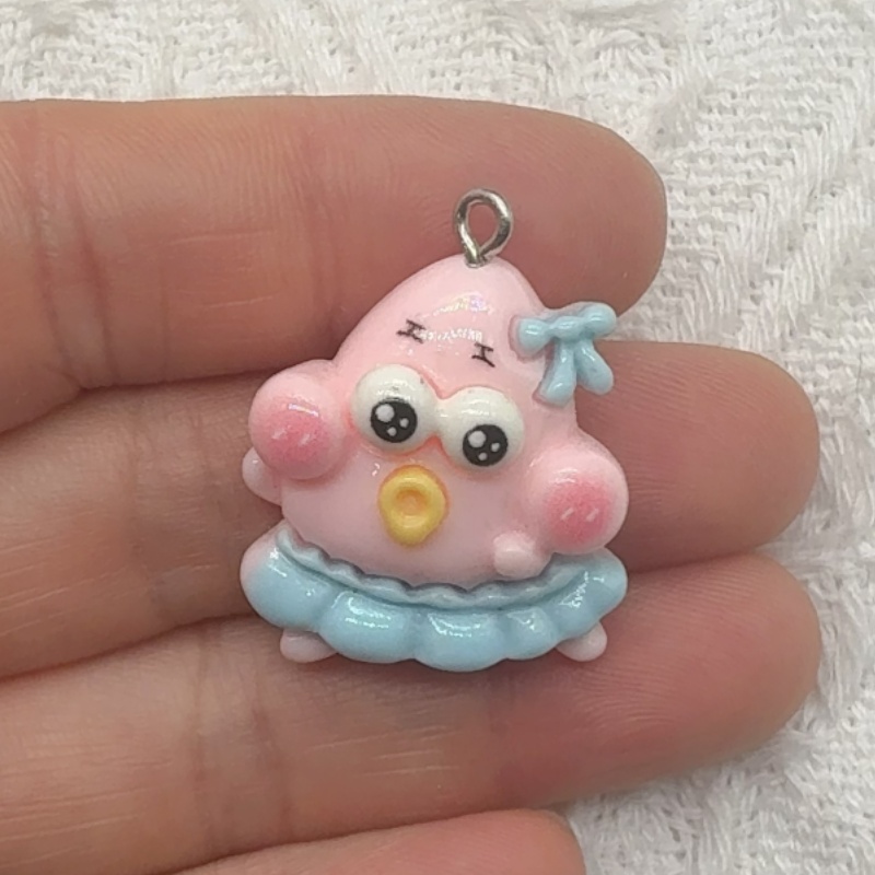 10pcs cartoon resin pendant, D - Resin Art Jewelry Kit recension och pris