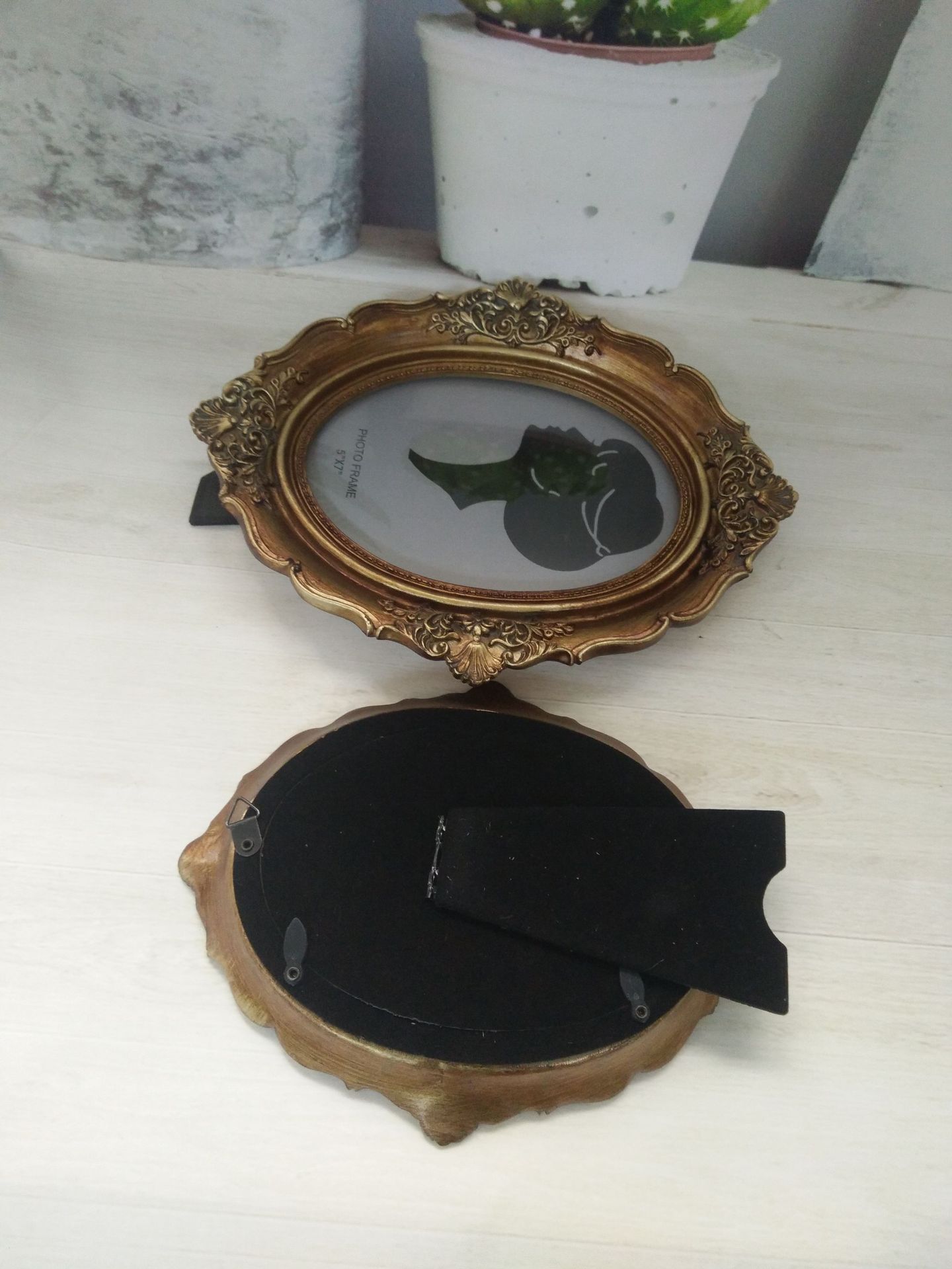 Oval Decoration Photo Frame Li - Resin Art Photo Frame recension och pris