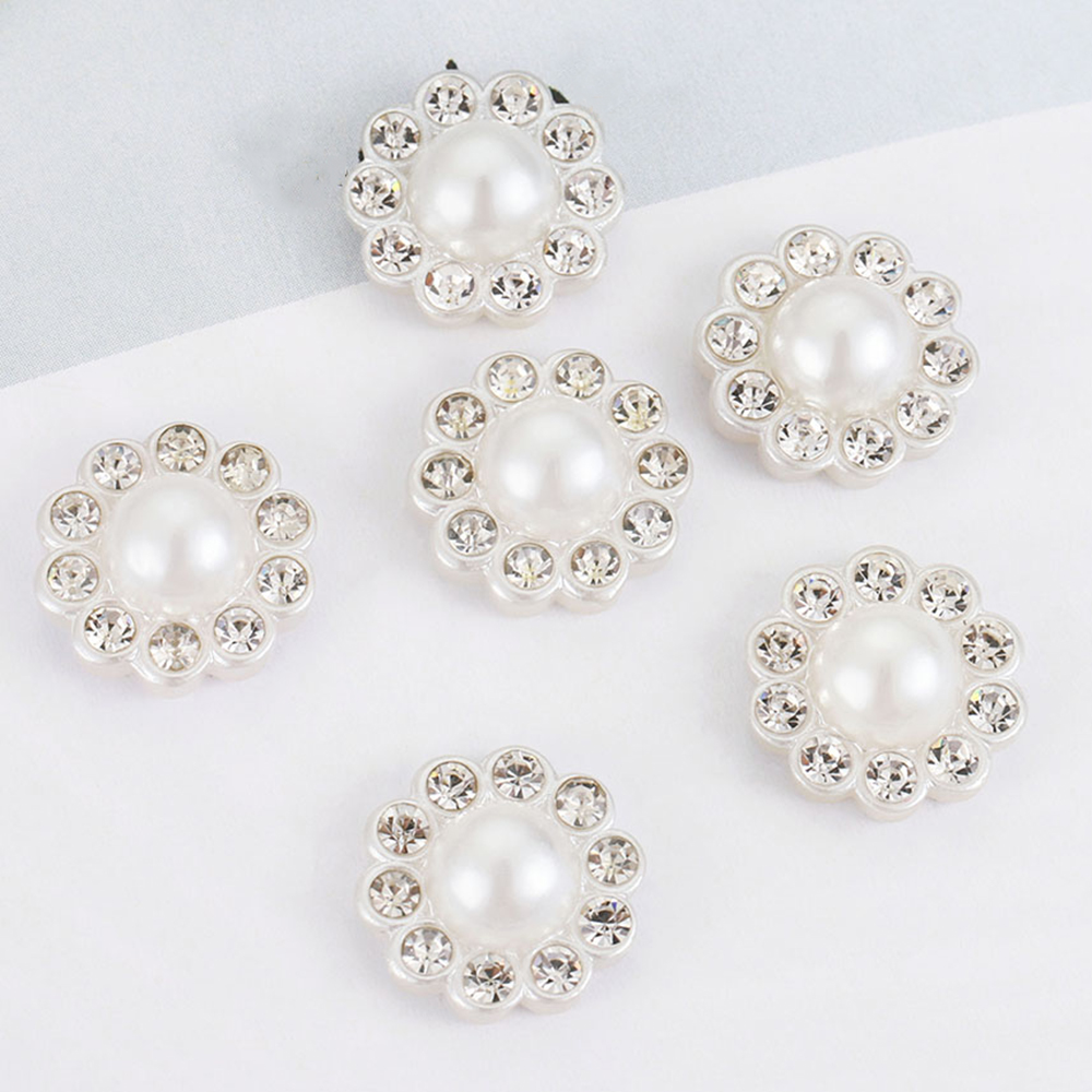 50pcs White Flat Imitation Pea - Resin Art Jewelry Kit recension och pris