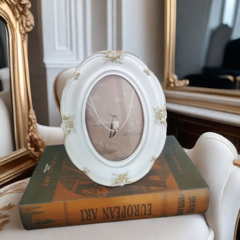 French Vintage Wall Photo Fram - Resin Art Photo Frame recension och pris