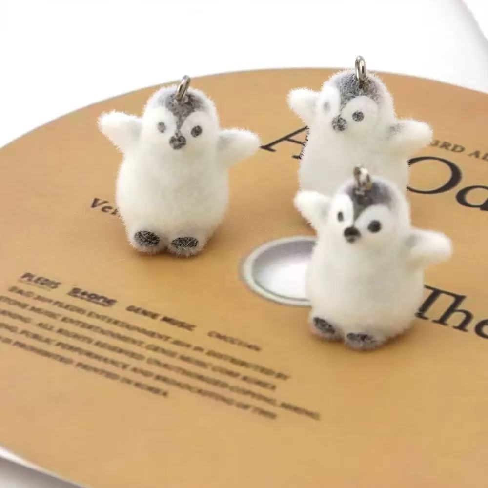 5pcs Flocking Small Penguin Re - Resin Art Jewelry Kit recension och pris
